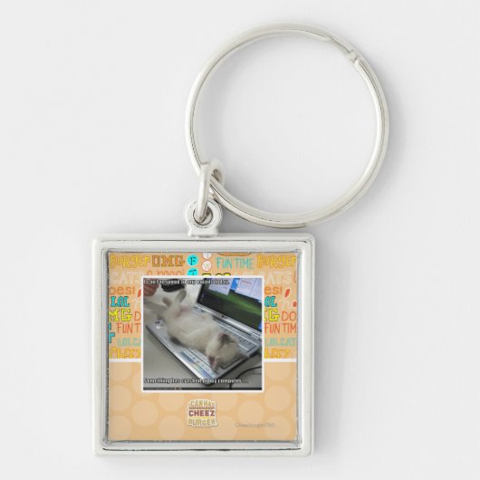 Kan niet reageren sleutelhanger (Voorkant)