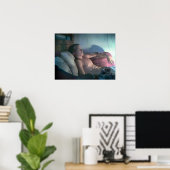 Kan niet slapen poster (Thuiskantoor)