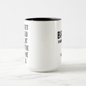 Kan niet trouwen zonder mijn bestie met de teste mok (Midden)