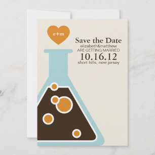 Kan niet vechten tegen chemie weddenschap om de da save the date