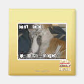 Kan niet veel langer omhoog houden magneet (Voorkant)