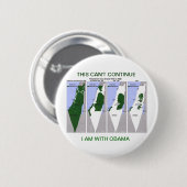 KAN NIET VOORTZETTEN RONDE BUTTON 5,7 CM (Voorkant /achterkant)