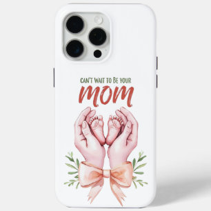 Kan niet wachten om je moeder te zijn iPhone 15 pro max hoesje