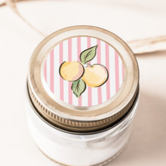 Kan niet wachten om je te knuffelen | Citrus Baby Ronde Sticker