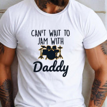 Kan niet wachten om met papa te jammen
