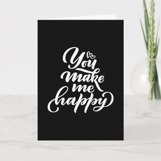 KAN NIET WACHTEN OM ONS LEVEN TE BEGINNEN ALS HUSB KAART (Voorkant)