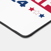 Kan niet wachten om te stemmen TRUMP 2024 Bureaumat (Hoek)