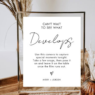 Kan niet wachten om te zien wat ontwikkelt Wedding Poster