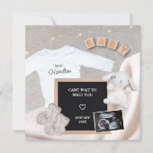 Kan niet wachten om u te ontmoeten Winter foto zwa Aankondiging (Voorkant)