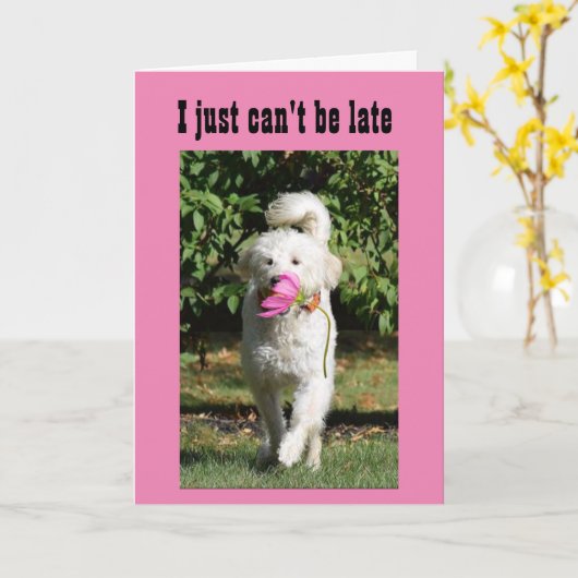 KAN NIET WACHTEN OP CELEBRATE **ONZE JUBILEUM** KAART (Gele Bloem)