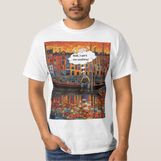 Kan niets zien t-shirt