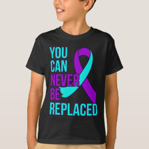 Kan nooit worden vervangen Suicide Awareness Suppo T-shirt
