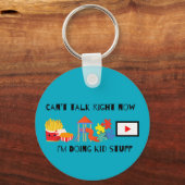 Kan nu niet praten Sleutelhanger (Voorkant)