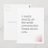 Kan nu voor een paar voorafgaande tijden gaan briefkaart (Voorkant / Achterkant)