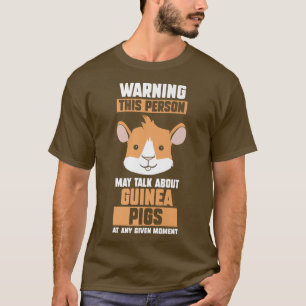 Kan praten over de premie voor cavia's t-shirt