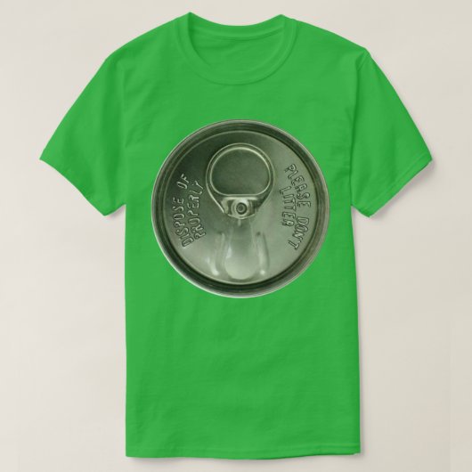  kan PullTab T-shirt (Design voorkant)