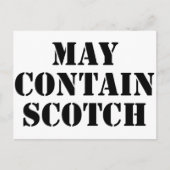 Kan Scotch bevatten Briefkaart (Voorkant)
