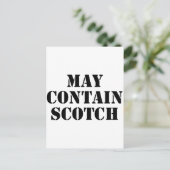 Kan Scotch bevatten Briefkaart (Staand voorkant)