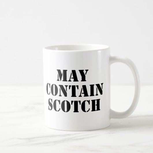 Kan Scotch bevatten Koffiemok (Rechts)