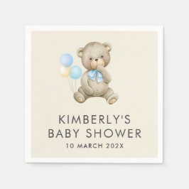 kan snel baby shower wachten servet