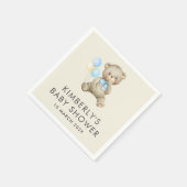 kan snel baby shower wachten servet (Hoek)