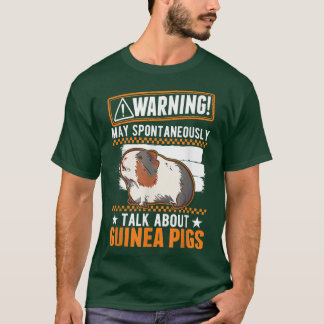 Kan spontaan praten over Guinee Pigs T-shirt