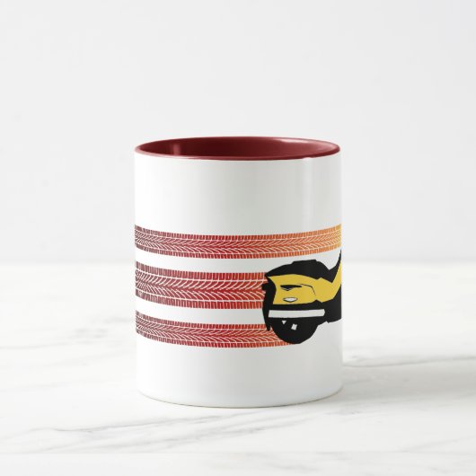 Kan Spyder "Tread"-Mok, beker of stein zijn Mok (Midden)