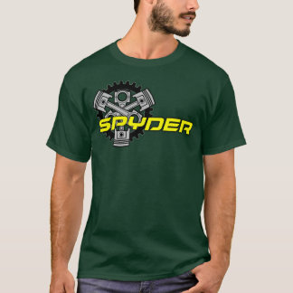Kan spyder zijn met drie pompjes T-shirt