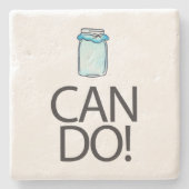 kan stenen onderzetter (Voorkant)