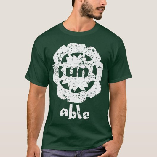 Kan T-Shirt Green niet (Voorkant)