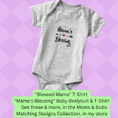 Kan tekst wijzigen - mama's naaste mam-bub-overeen romper