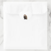Kan u geen sleuf hart sticker (Tas)