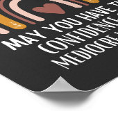 kan u het vertrouwen van een middelmatig wit man h poster (Hoek)