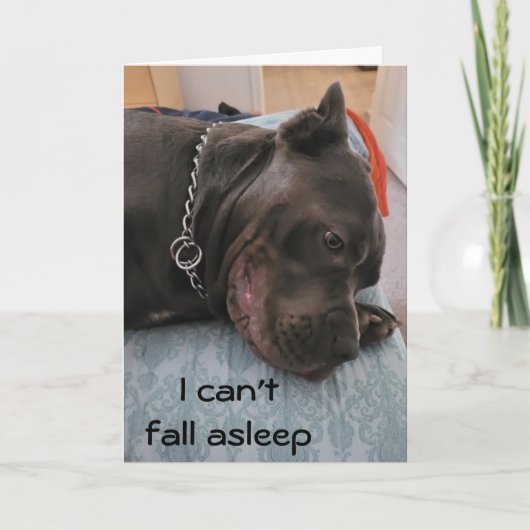 KAN U NIET SLEEPDENKEN/U OOK VERMISSEN KAART (Voorkant)