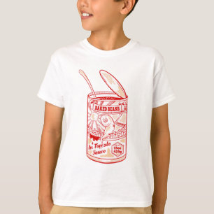 KAN VAN GEBAKTE BEANEN T-SHIRT