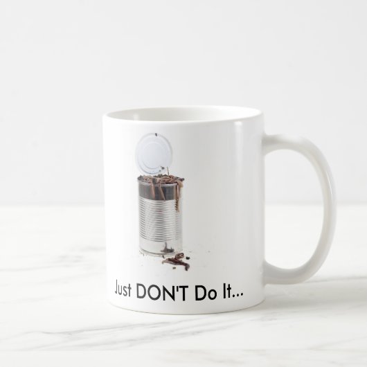 Kan van wormen koffiemok (Rechts)