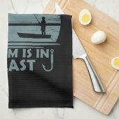 Kan vandaag niet werken mijn arm is in een gegoten theedoek (Quarter Fold)