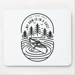 Kan vandaag niet werken mijn arm is in een giet muismat