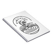 Kan vandaag niet werken mijn arm is in een giet notitieboek (Rechterzijde)