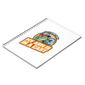 Kan vandaag niet werken mijn arm is in een giet notitieboek (Linkerzijde)