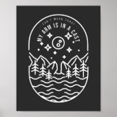 Kan vandaag niet werken mijn arm is in een giet poster (Voorkant)