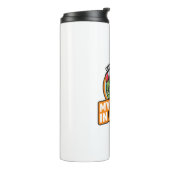 Kan vandaag niet werken mijn arm is in een giet thermosbeker (Gedraaid links)