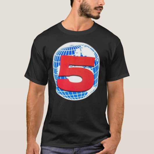 Kanaal 5 logo Classic T-Shirt (Voorkant)