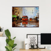 Kanaal bij Rampart, Streetcars 2 Poster (Thuiskantoor)