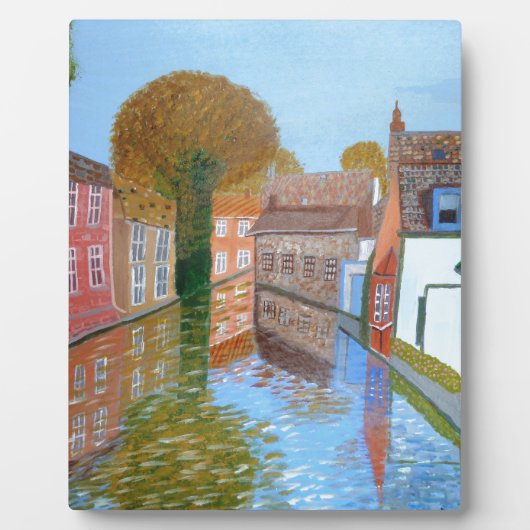 Kanaal Brugge Fotoplaat (Voorkant)