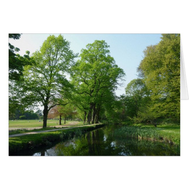 Kanaal - Bute Park, Cardiff (Voorkant Horizontaal)