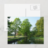 Kanaal - Bute Park, Cardiff Briefkaart (Voorkant / Achterkant)