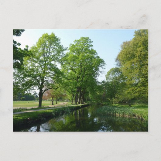 Kanaal - Bute Park, Cardiff Briefkaart (Voorkant)