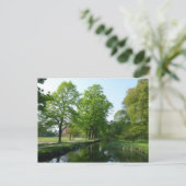 Kanaal - Bute Park, Cardiff Briefkaart (Staand voorkant)
