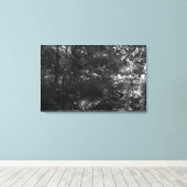 Kanaal, Bute Park, Cardiff Canvas Afdruk (Insitu (Houten vloer))